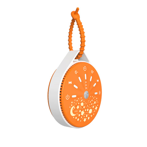 MERICARE K6 hrající usínáček s noční oblohou, 10 uspávácích melodií, 7 světelných módů, USB nabíjení