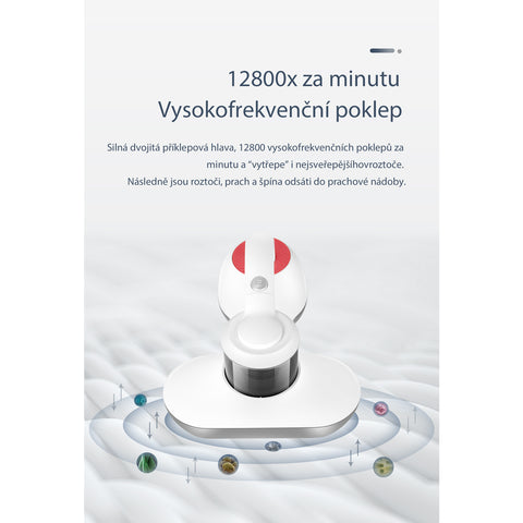 MERICARE LW-P1003 ruční antibakteriální vysavač s UV lampou